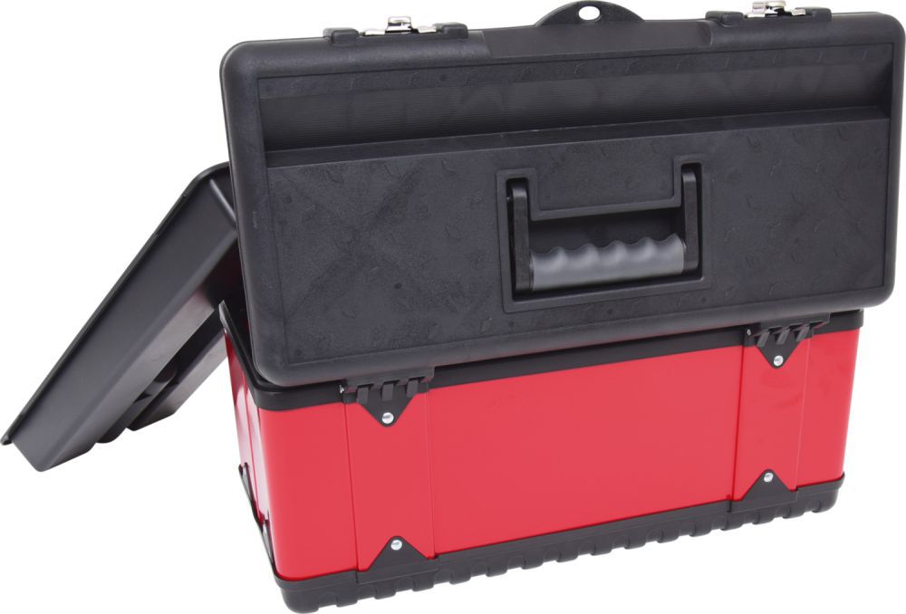 Produktbild KS Tools Kunststoff-Stahlblech-Werkzeugkiste, 470x238x203mm bild 3