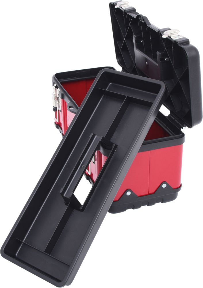 Produktbild KS Tools Kunststoff-Stahlblech-Werkzeugkiste, 395x180x170mm bild 2