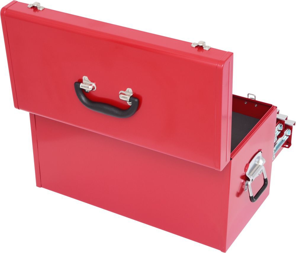 Produktbild KS Tools Werkzeugtruhe mit 3 Schubladen-rot, L508xH255xB303mm bild 3