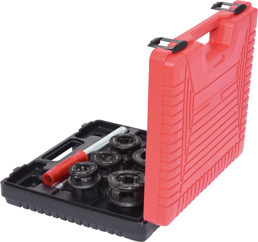 Produktbild KS Tools Gewinde Schneidkluppen Satz 3/8" bis 1 1/4" 8 Teile bild 2