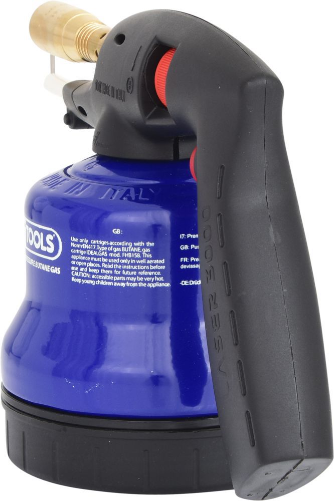 Produktbild KS Tools Universal Kartuschenlötgerät mit Piezo Zündung blau bild 2