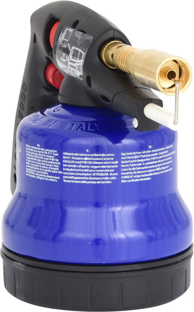 Produktbild KS Tools Universal Kartuschenlötgerät mit Piezo Zündung blau bild 4