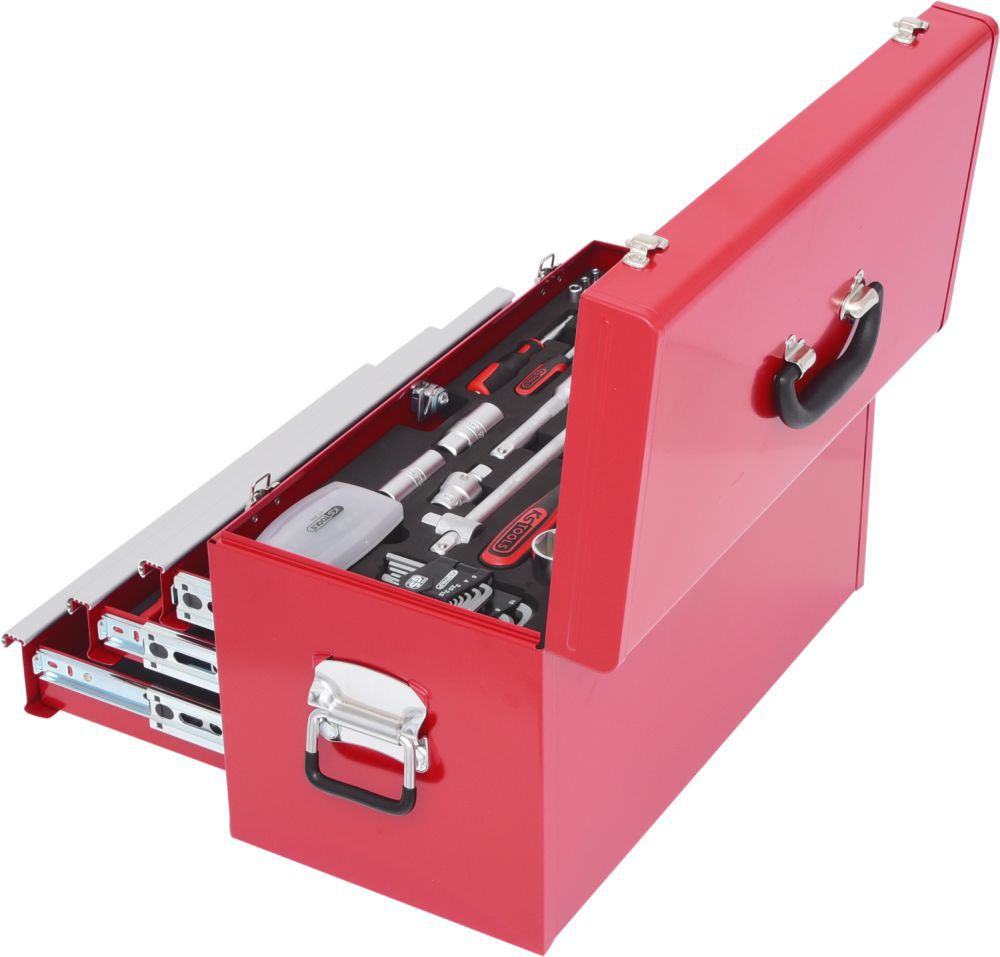 Produktbild KS Tools Werkzeug Satz 1/4 Zoll + 1/2 Zoll 100 teilig bild 2