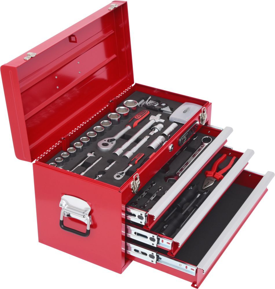 Produktbild KS Tools Werkzeug Satz 1/4 Zoll + 1/2 Zoll 100 teilig bild 4