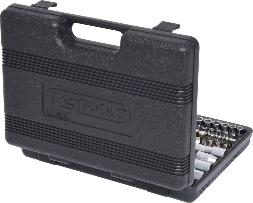 Produktbild KS Tools 1/4 Zoll und 1/2 Zoll Steckschlüssel Satz 82 Teile bild 3