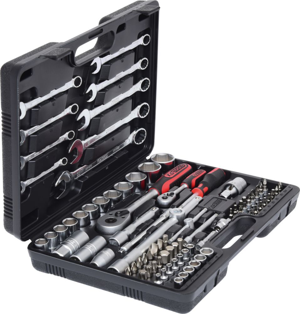 Produktbild KS Tools 1/4 Zoll und 1/2 Zoll Steckschlüssel Satz 82 Teile bild 4