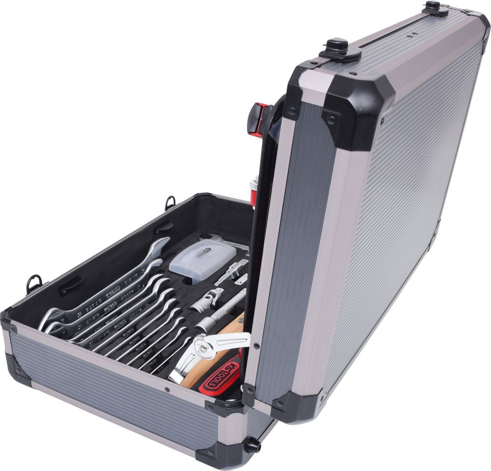 Produktbild KS TOOLS 1/4 Zoll + 1/2 Zoll Sanitär Werkzeugkoffer 95 teilig bild 3