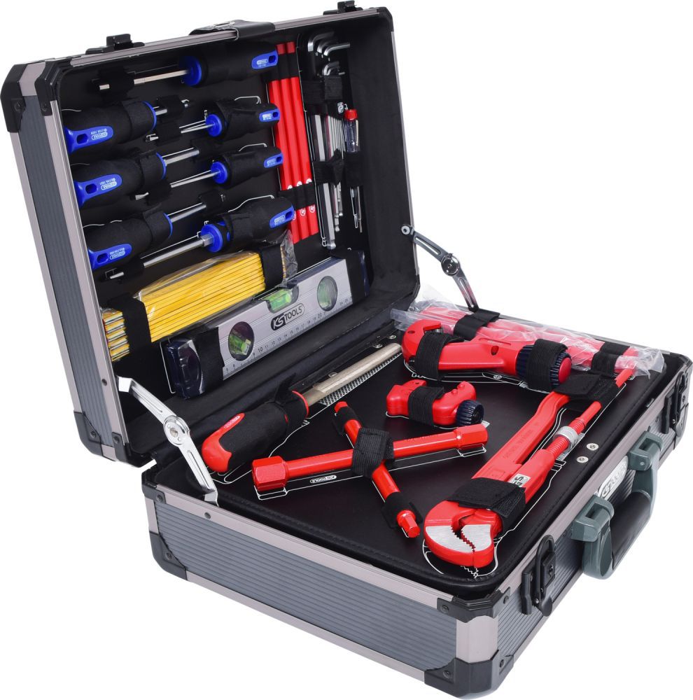 Produktbild KS TOOLS 1/4 Zoll + 1/2 Zoll Sanitär Werkzeugkoffer 95 teilig bild 8