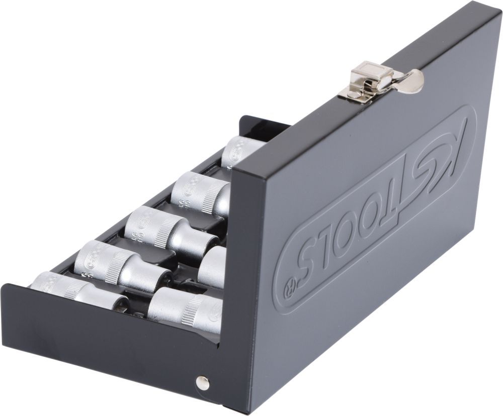 Produktbild KS Tools 1/2" Torx E Stecknuss Satz E10 bis E24 9 Teile bild 2