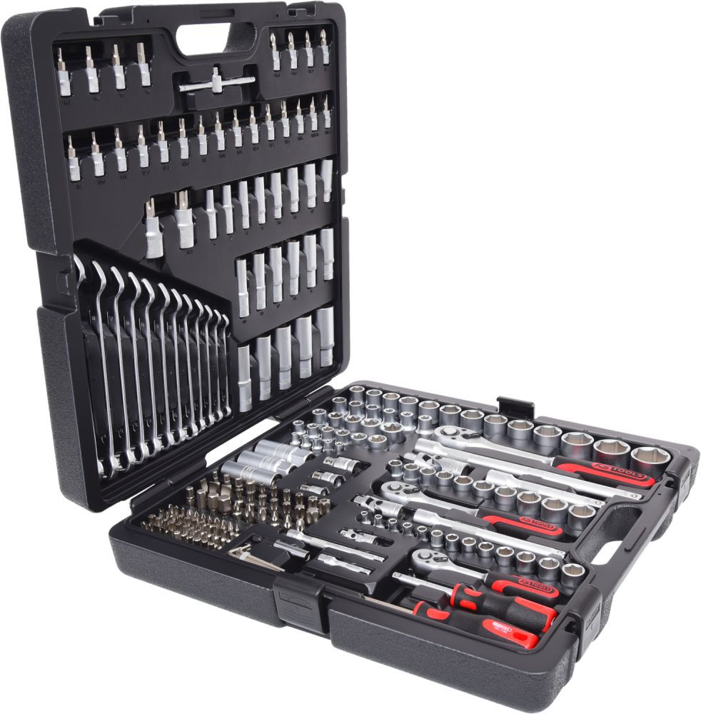 Produktbild KS Tools 1/4" + 3/8" + 1/2" Steckschlüssel-Satz, 216-tlg. bild 4