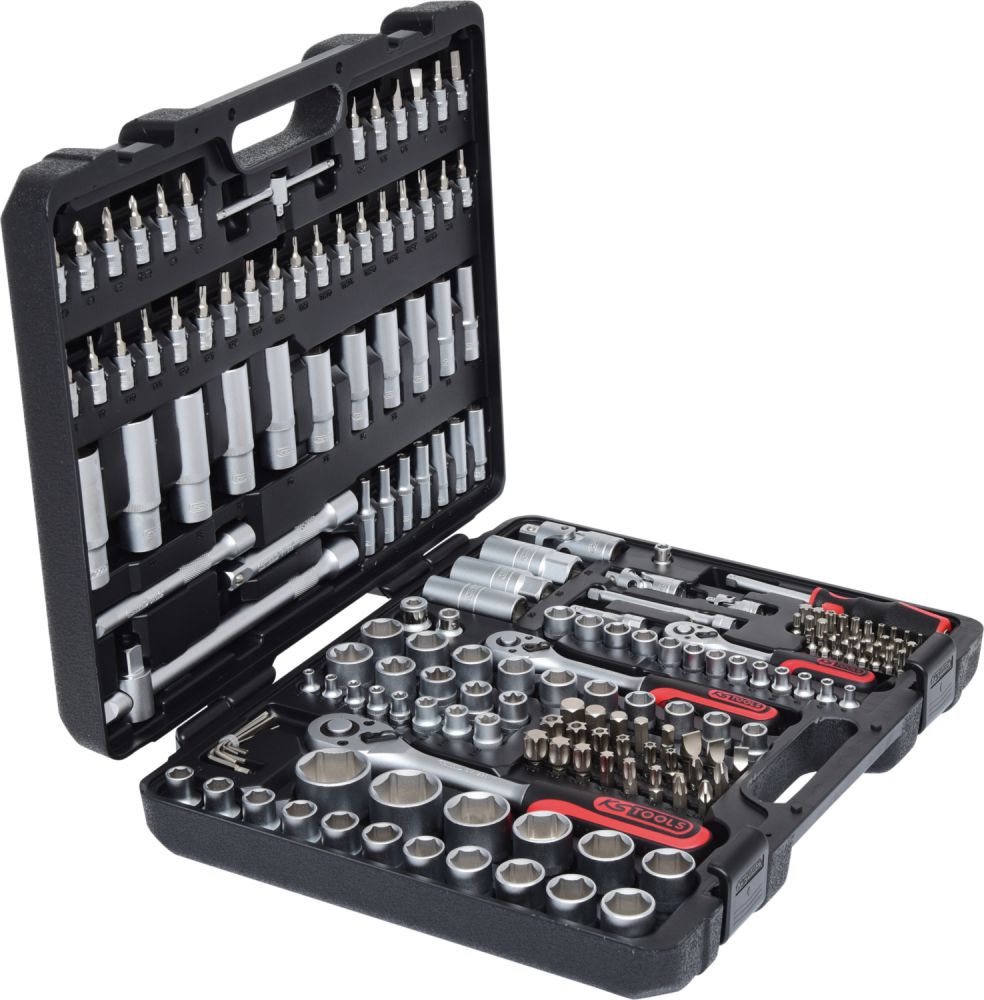 Produktbild KS Tools 1/4 Zoll und 3/8 Zoll und 1/2 Zoll Steckschlüssel Satz 179-teilig bild 4