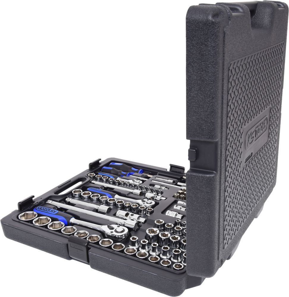 Produktbild KS Tools 1/4" + 3/8" + 1/2" CHROMEplus Steckschlüssel-Satz, 216-tlg. bild 2