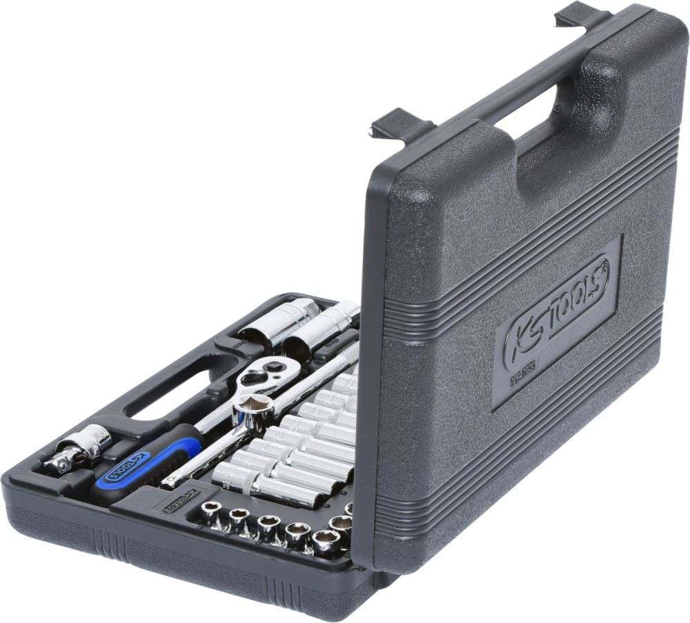 Produktbild KS Tools 3/8 Zoll CHROMEplus Steckschlüssel Satz 61-teilig bild 2
