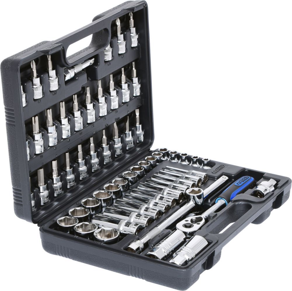 Produktbild KS Tools 3/8 Zoll CHROMEplus Steckschlüssel Satz 61-teilig bild 4