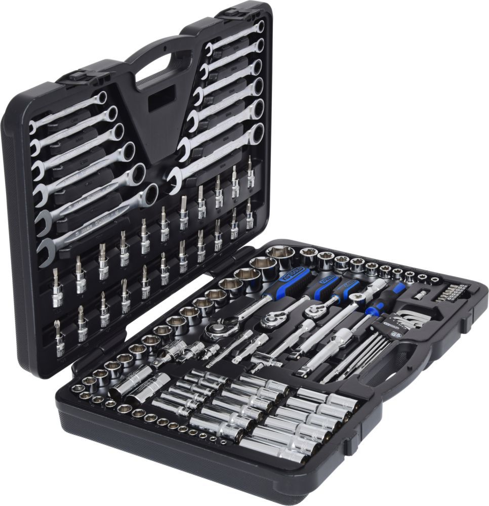 Produktbild KS Tools 1/4"+3/8"+1/2" CHROMEplus Steckschlüssel-Satz, 124-tlg. bild 4