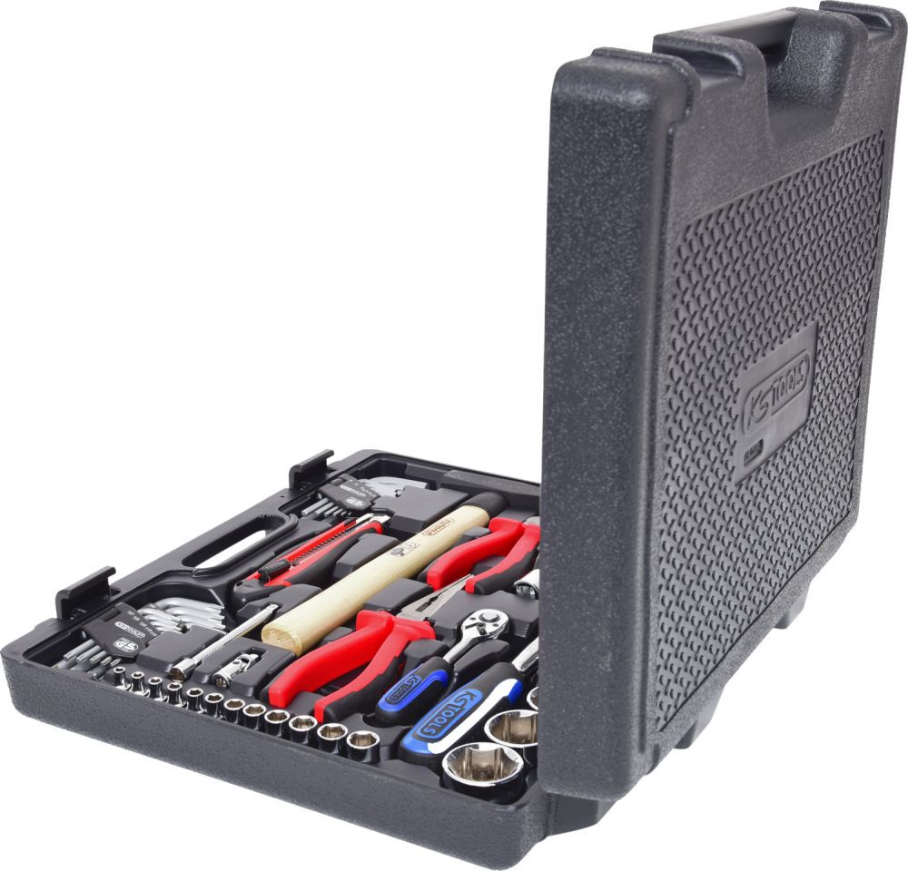 Produktbild KS Tools 1/4 Zoll - 1/2 Zoll CHROMEplus Universal Werkzeug Satz 97 teilig bild 2