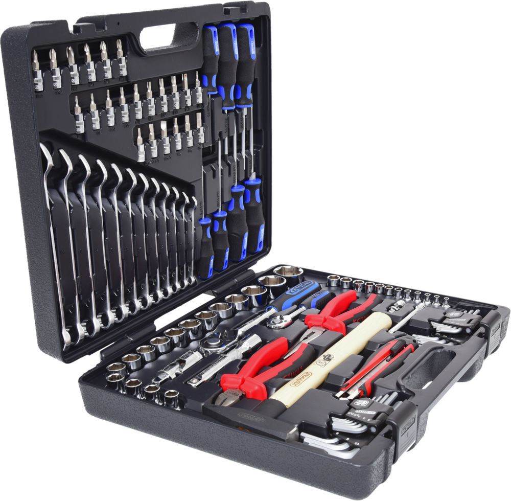 Produktbild KS Tools 1/4 Zoll - 1/2 Zoll CHROMEplus Universal Werkzeug Satz 97 teilig bild 4