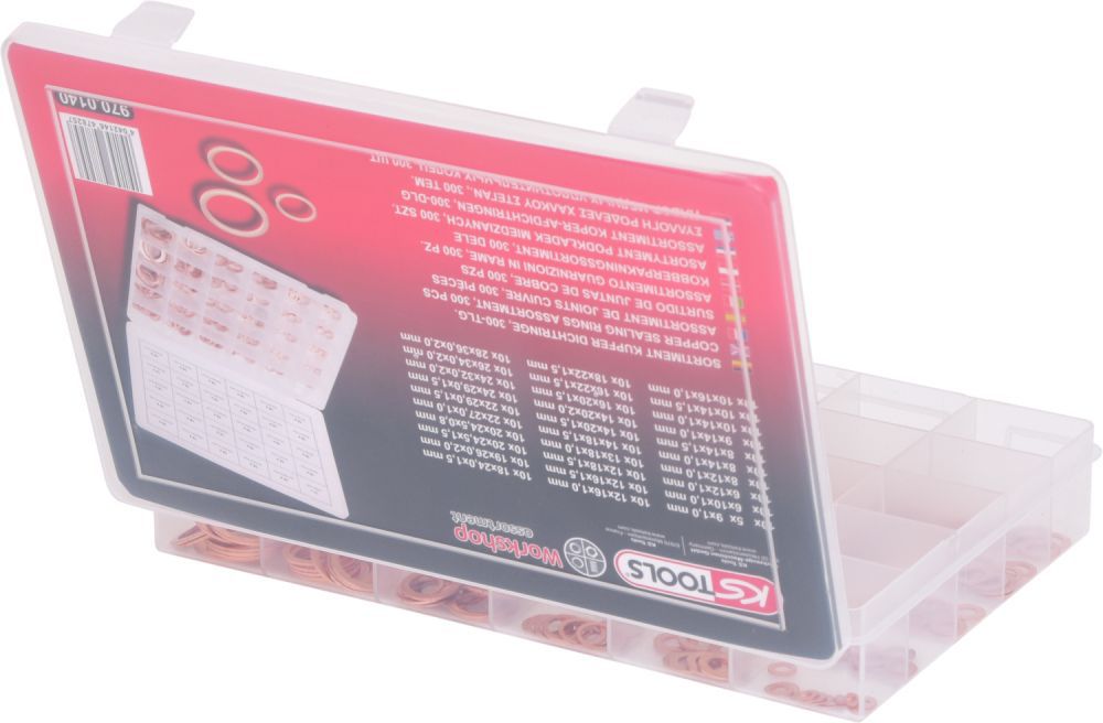 Produktbild KS Tools Sortiment Kupfer-Dichtringe M5 - 28 300 tlg. bild 3