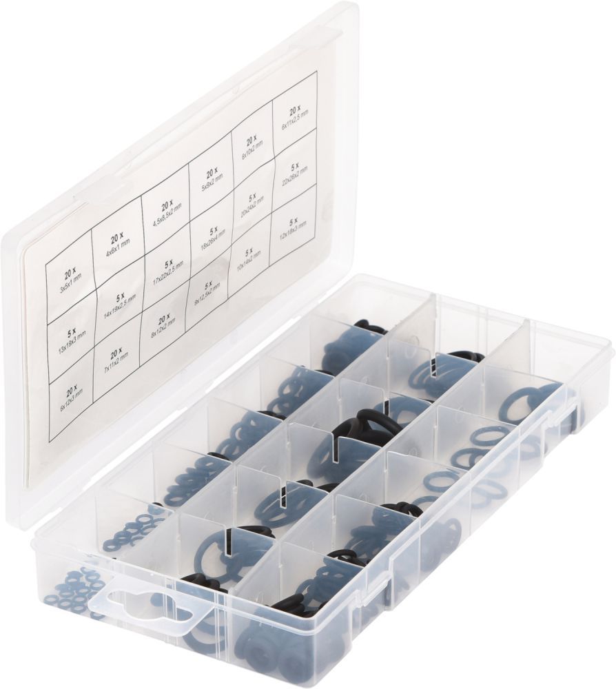 Produktbild KS Tools Sortiment O-Ringe innen Durchmesser 3 - 22mm 225-tlg. bild 4