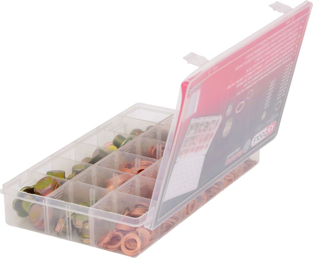 Produktbild KS Tools Sortiment Ölwannenschrauben und Dichtringe 534 tlg. bild 2