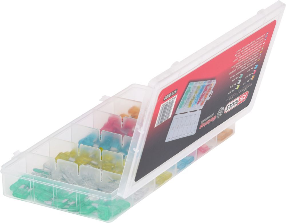 Produktbild KS Tools Sortiment Mini-Sicherungen, 5-30A, 120-tlg. bild 2