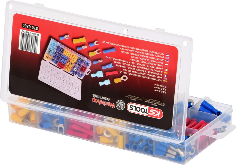 Produktbild KS Tools Sortiment Quetschverbinder, 360-tlg. bild 3