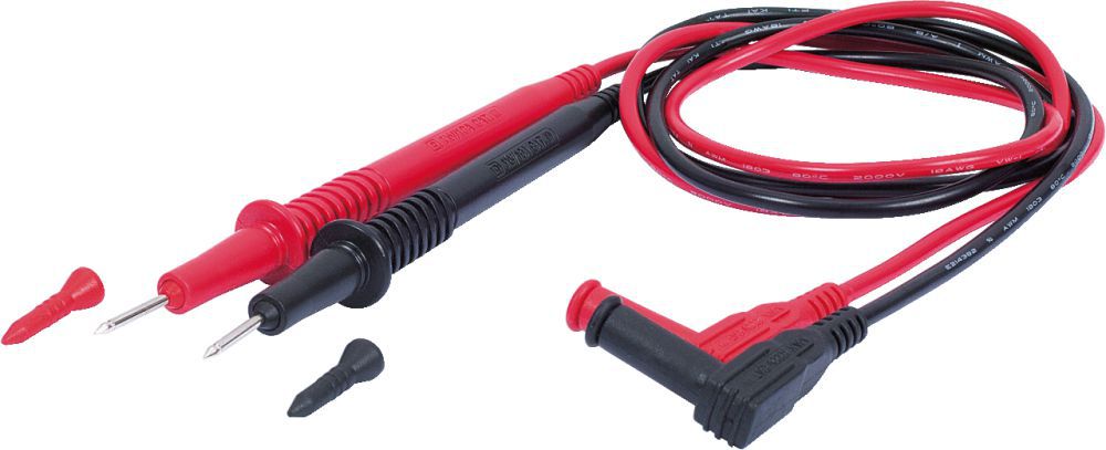 Produktbild KS Tools Digital Multimeter inkl. Prüfspitzen und Krokodilklemmen bild 4