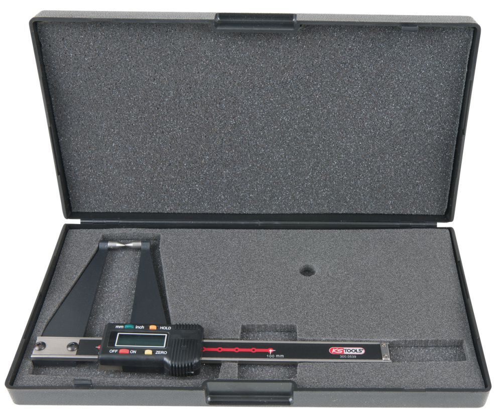 Produktbild KS Tools Digital-Bremsscheiben-Prüflehre LKW, 0-100mm bild 3