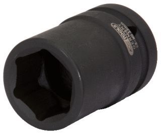 Produktbild KS Tools 1" Sechskant-Kraft-Stecknuss, mittel lang, 38mm