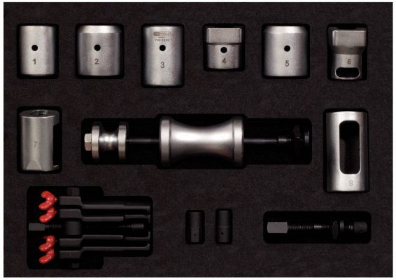 Produktbild KS Tools Universal-Scheibenwischarm-Abzieher-Satz, 13-tlg. bild 4
