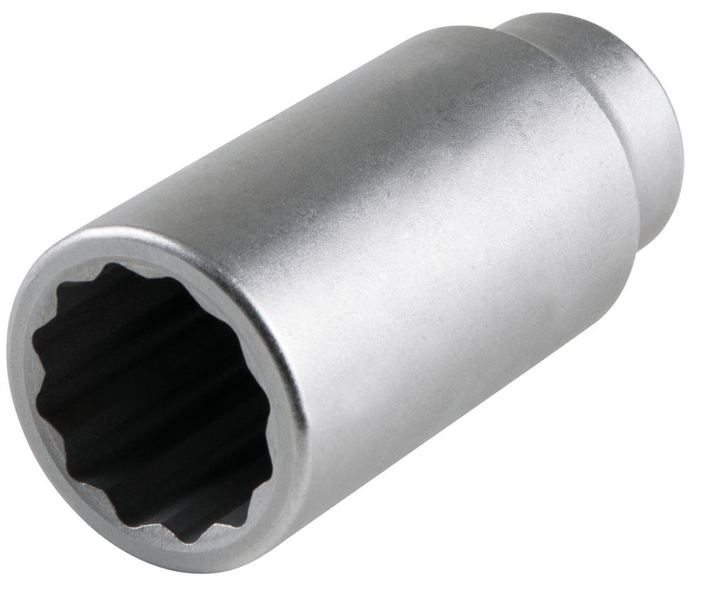 Produktbild KS Tools 1/2" 12-kant-Stecknuss, lang, 24mm