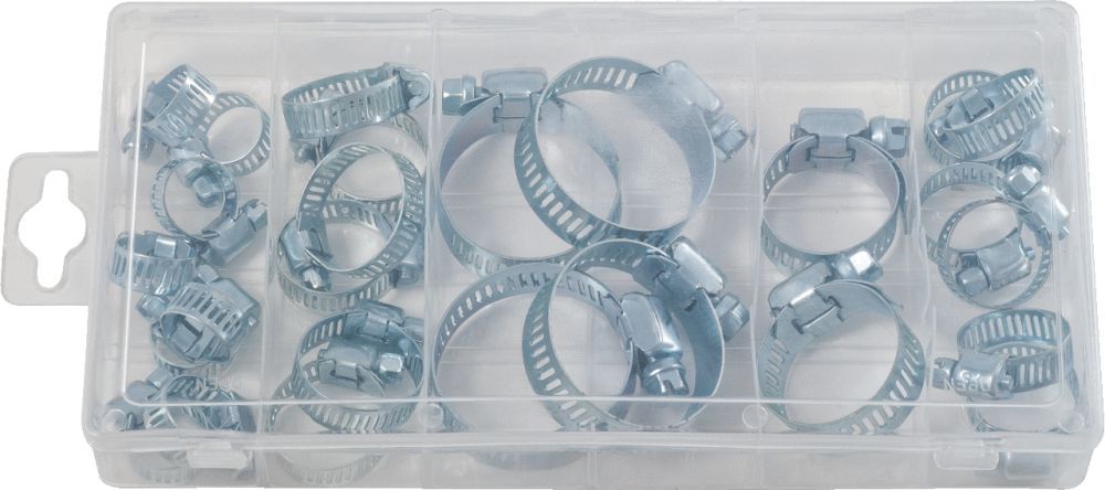 Produktbild KS Tools Sortiment Schlauchschellen Durchmesser 16-40mm 26 tlg. bild 2