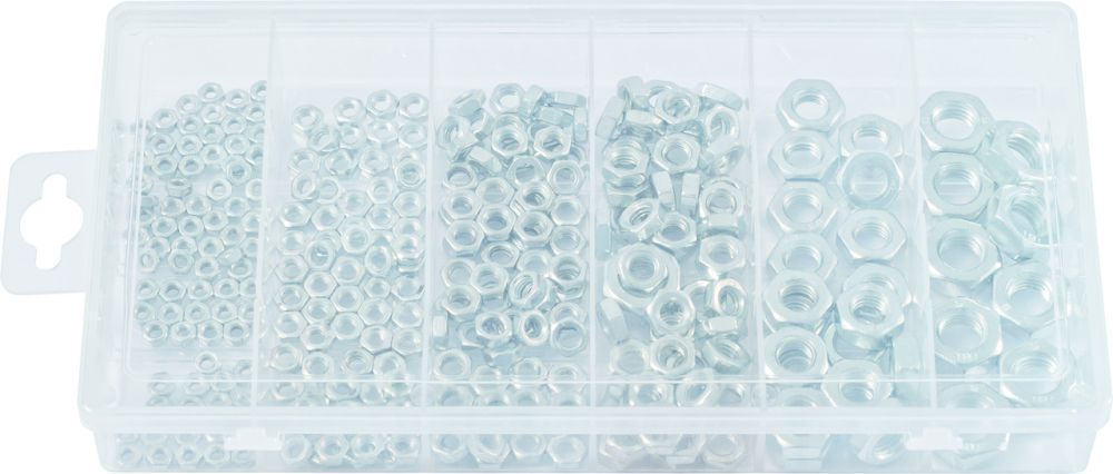 Produktbild KS Tools Sortiment Muttern metrisch 300 Teile bild 3