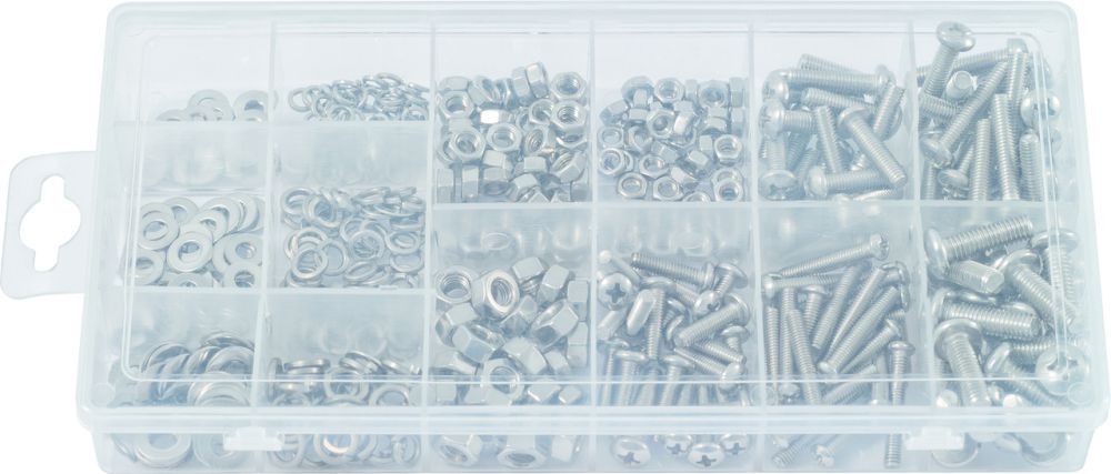 Produktbild KS Tools Sortiment Linsenkopf Maschinenschrauben metrisch 475 Teile bild 6