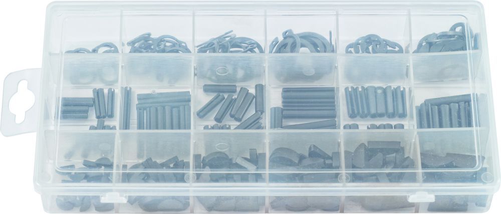 Produktbild KS Tools Sortiment Spannstift Seegering Federkeile E Sicherungsring 295 tlg. bild 6