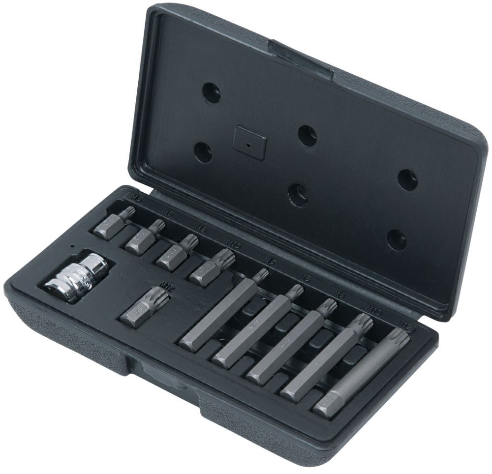 Produktbild KS Tools 10mm CLASSIC Bit Satz 11 teilig Vielzahn bild 2