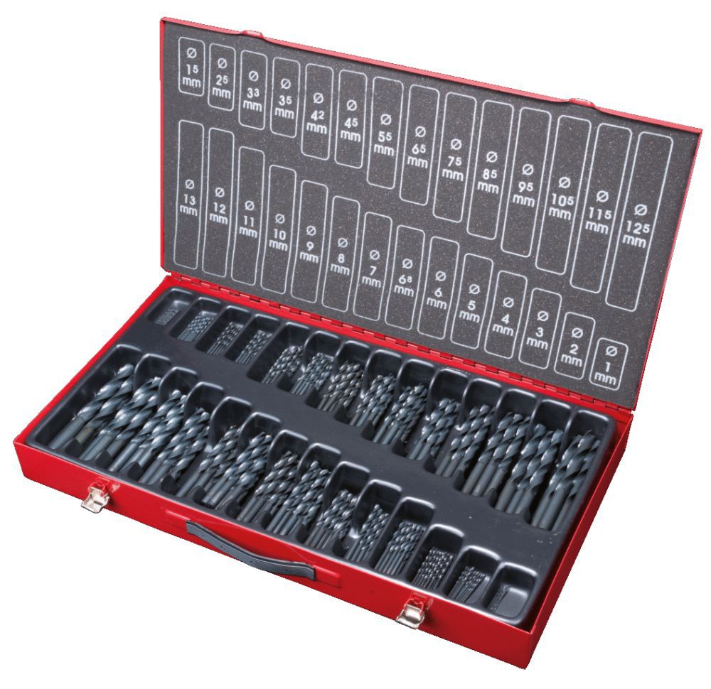 Produktbild KS Tools HSS R Spiralbohrer Satz 230 teilig 1-13mm bild 2