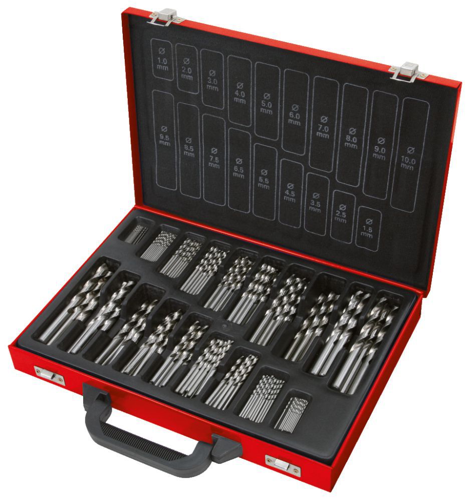 Produktbild KS Tools HSS G Spiralbohrer Satz 170 teilig 1-10mm bild 2