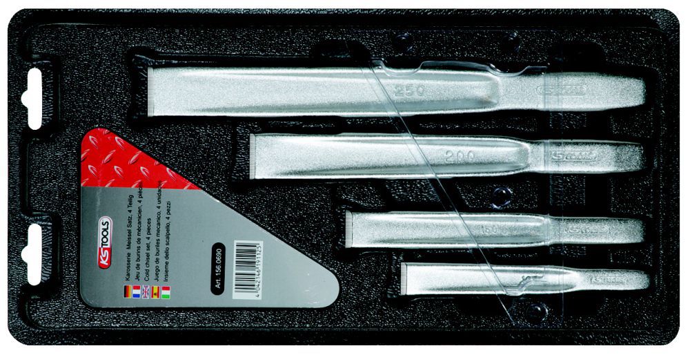 Produktbild KS Tools Flachmeißelsatz 4 Teile