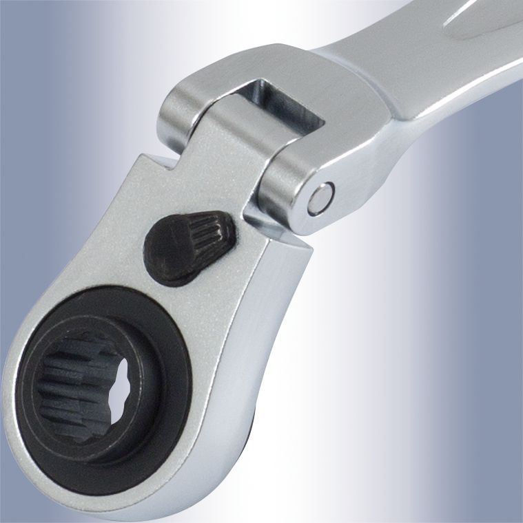 Produktbild KS Tools 4 in 1 GEARplus umschaltbar Gelenk Doppel Ringschlüssel 10x13 - 17x19mm bild 5