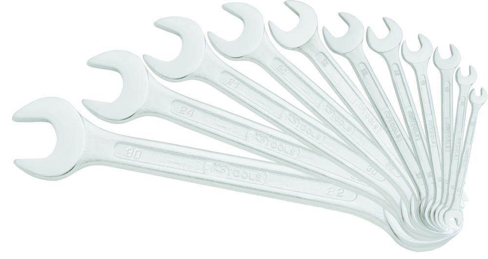Produktbild KS Tools CLASSIC Doppel Maulschlüssel Satz 11 Teile 6x7 bis 30x32mm bild 2