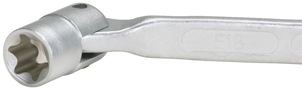 Produktbild KS Tools CLASSIC Torx E Doppel Gelenkschlüssel E10 x E12 bild 2