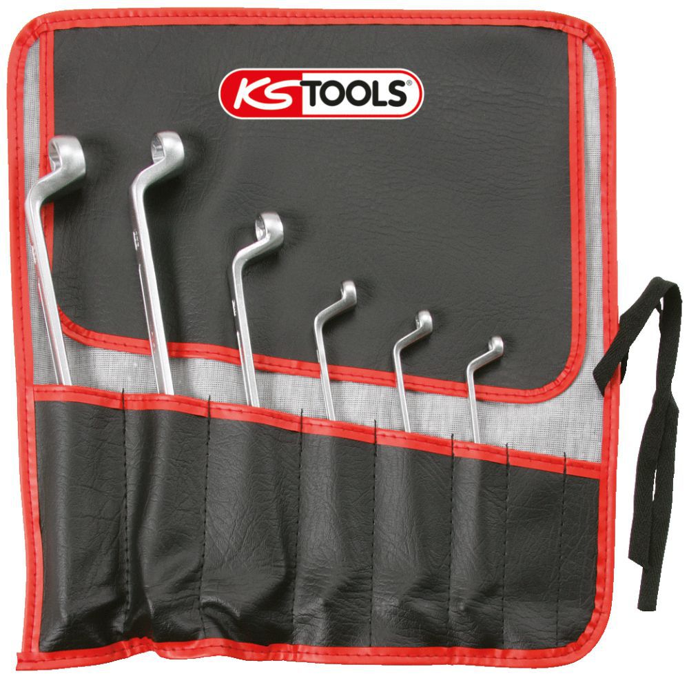 Produktbild KS Tools CLASSIC Doppel Ringschlüssel Satz Torx E gekröpft 6 teilig