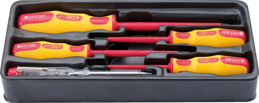 Produktbild KS Tools ERGOTORQUE VDE Schraubendreher Satz PH und Schlitz 5 teilig bild 3