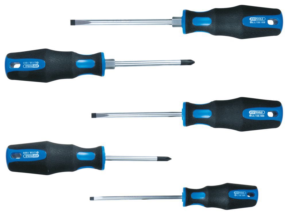 Produktbild KS Tools ERGOTORQUEplus Schraubendreher Satz 5 teilig