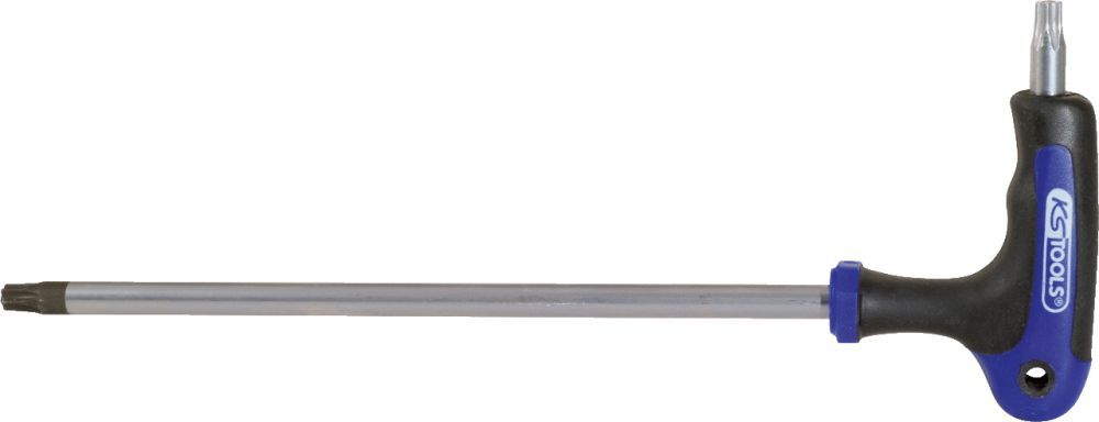 Produktbild KS Tools ERGOTORQUEplus T Griff Torx Winkelstiftschlüssel Satz mit Bohrung 8 Teile bild 2