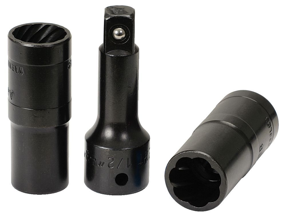 Produktbild KS Tools Spezial-Profil-Kraft-Stecknuss-Satz, 3-tlg.,17-19mm bild 2