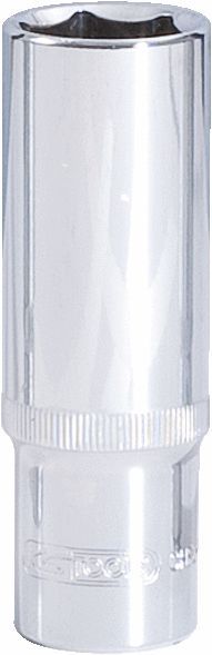 Produktbild KS Tools 1/2" CHROMEplus Sechskant-Stecknuss, lang, 19mm