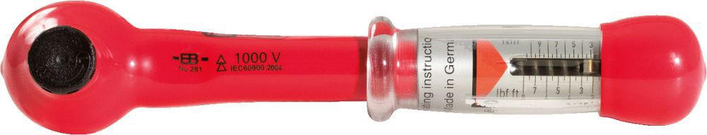 Produktbild KS Tools 1/4" Mini Drehmomentschlüssel mit Schutzisolierung und Umschalt-Ratschenkopf 2- bild 3