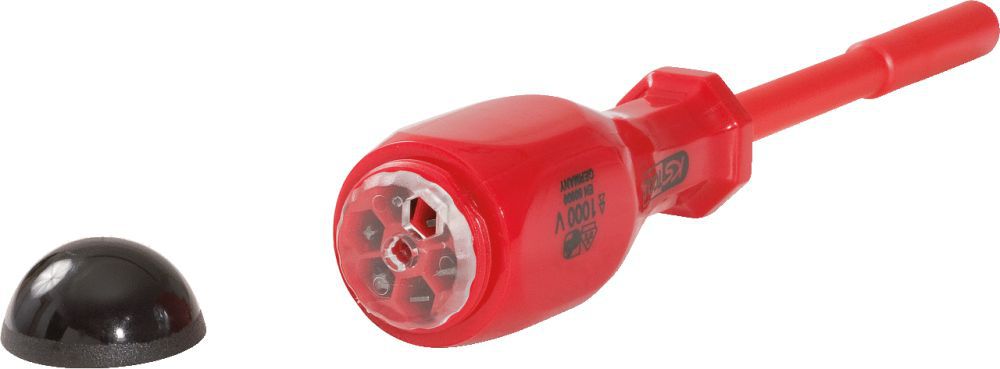 Produktbild KS Tools 1/4" Bit-Schraubendreher mit Schutzisolierung und Magazin bild 4
